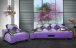 Мягкая мебель «Витязь 2» фиолетовый